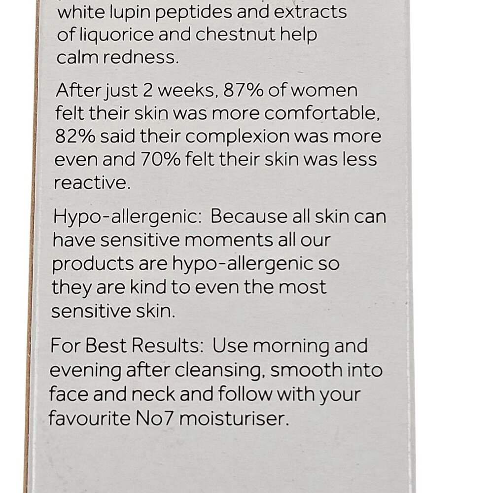 No7 Calm Skin Redness Relief Balm With Ceramides Liquorice 30ml HypoAllergenic - Picture 6 of 12
